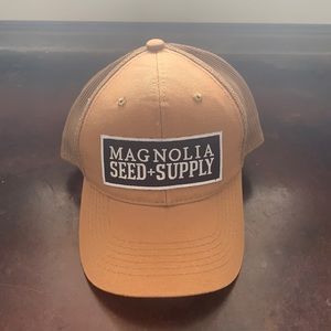Women’s or Men’s Magnolia seed and supply trucker hat. One size.